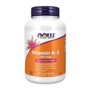 Vitamin K-2 100mcg (витамин K) - 250 vcaps 2023-10-4509 фото
