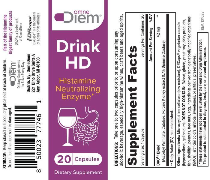 Drink HD (диетическая добавка) - 20 caps 2022-10-1668 фото