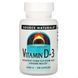 Вітамін D3 5000 МО, Vitamin D3, Source Naturals, 120 капсул SN2337 фото 1