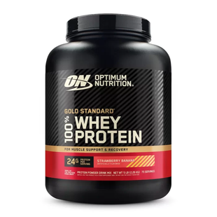 100% Whey Gold Standard - 2,3 kg strawberry banana VP-2026-134 фото
