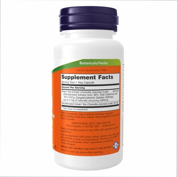 Диетическая добавка EGCG 400mg 50% - 90 vcaps 100-78-1638540-20 фото