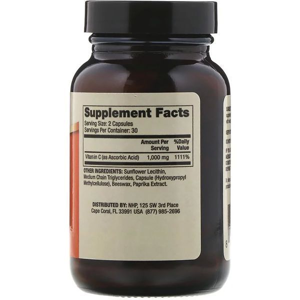 Вітамін C в ліпосомах, 1000 мг, Liposomal Vitamin C, Dr, Mercola, 60 капсул MCL01499 фото