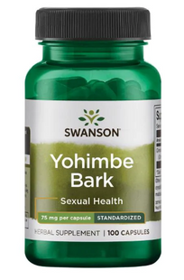 Диетическая добавка Yohimbe Bark-Standardized 75mg - 100caps 100-22-5771667-20 фото