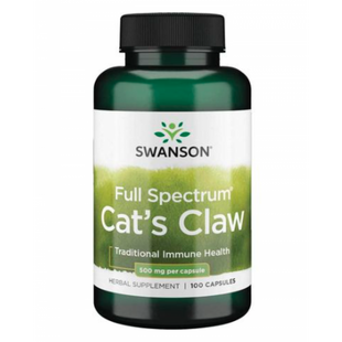 Дієтична добавка Cat`s Claw 500 mg - 100 caps 100-46-9544003-20 фото