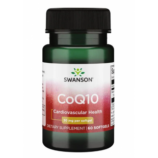 Коензим Q10 CoQ10 30mg - 60caps 100-15-3044123-20 фото