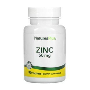 Zinc 50mg (цинк) - 90 tabs 2023-10-3236 фото