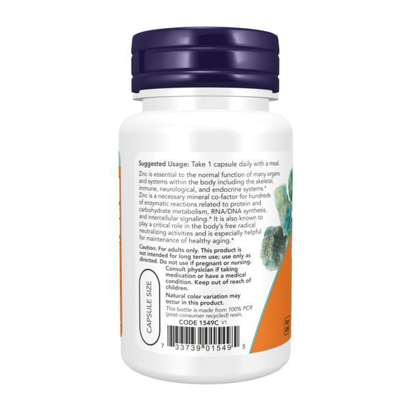 Zinc Picolinate 50 mg (цинк) - 30 vcaps 2023-10-3279 фото