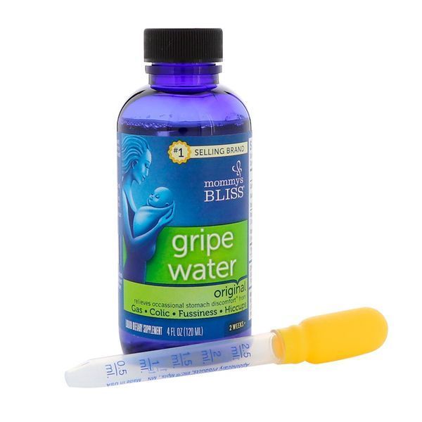 Детская Водичка от Коликов, Дневная, Gripe Water, Mommy's Bliss, 120 мл BAB05299 фото