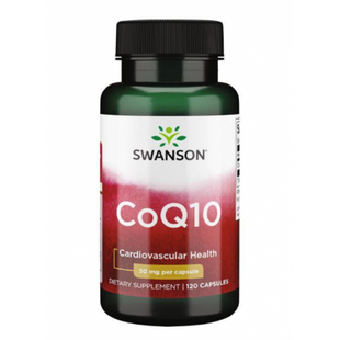 Коензим Q10 CoQ10 30 mg - 120 Caps 100-84-5349831-20 фото