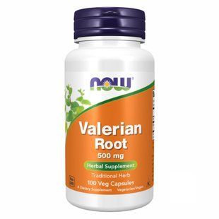 Valerian Root 500mg (корінь валеріани) - 100 vcaps 100-29-9459873-20 фото