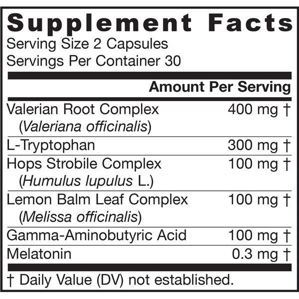 Нормалізація сну, Sleep Optimizer, Jarrow Formulas, 60 вегетаріанських капсул JRW29049 фото