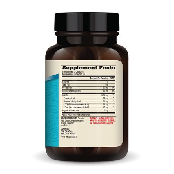 Олія криля Омега-3 Krill Oil for Kids - 60 caps 2023-10-3939 фото