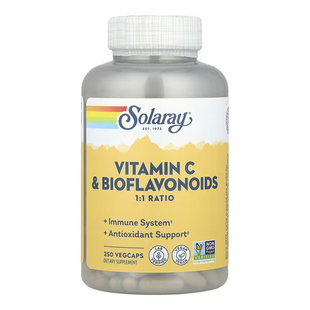 Vitamin C & Bioflavonoids 1:1 500mg (витамин C) - 250 vcaps 2023-10-7412 фото
