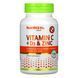 Витамин D3 Vitamin C+D3 & Zinc - 100 caps 2022-10-3008 фото 1