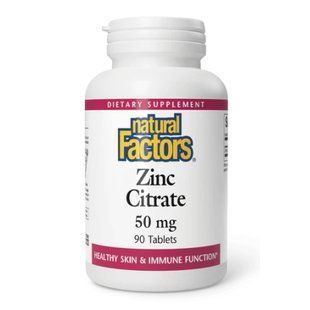 Zinc Citrate 50mg для иммунитета - 90 tabs 2023-10-3826 фото