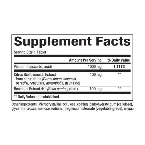 Vitamin C 1000mg для імунітету - 90 tabs 2023-10-3811 фото
