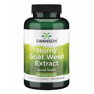 Horny Goat Weed Extract 500 mg (дієтична добавка) - 120 Caps 100-83-0991161-20 фото
