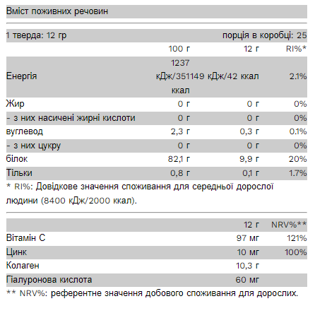 CollaGold для шкіри та суглобів - 12g Raspberry 2022-09-9970 фото